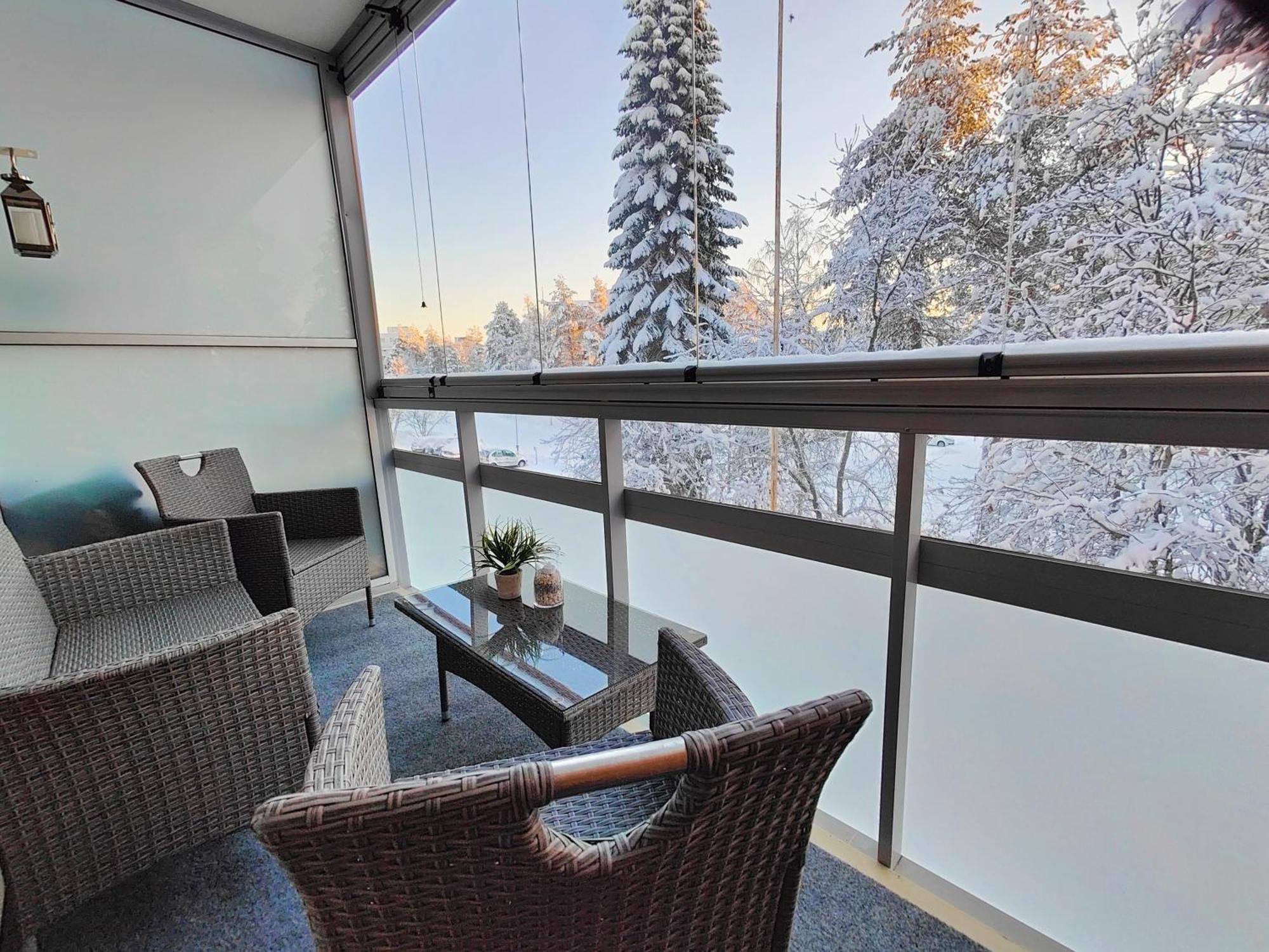 Spacious Apartment With Balcony And Free Wifi Rovaniemi Exteriör bild